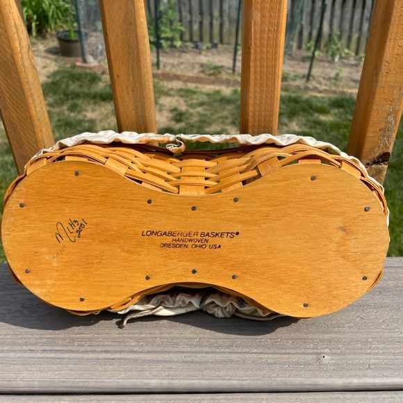 Longaberger BBQ Buddy Basket Set 2001 Vintage - Picture 5 of 5